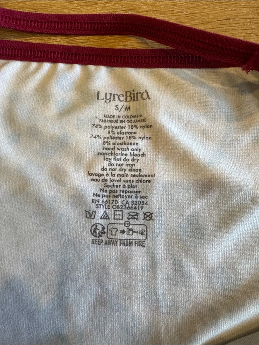 Anthro LyreBird Square-Neck Printed Cami - Picture 6 of 6
